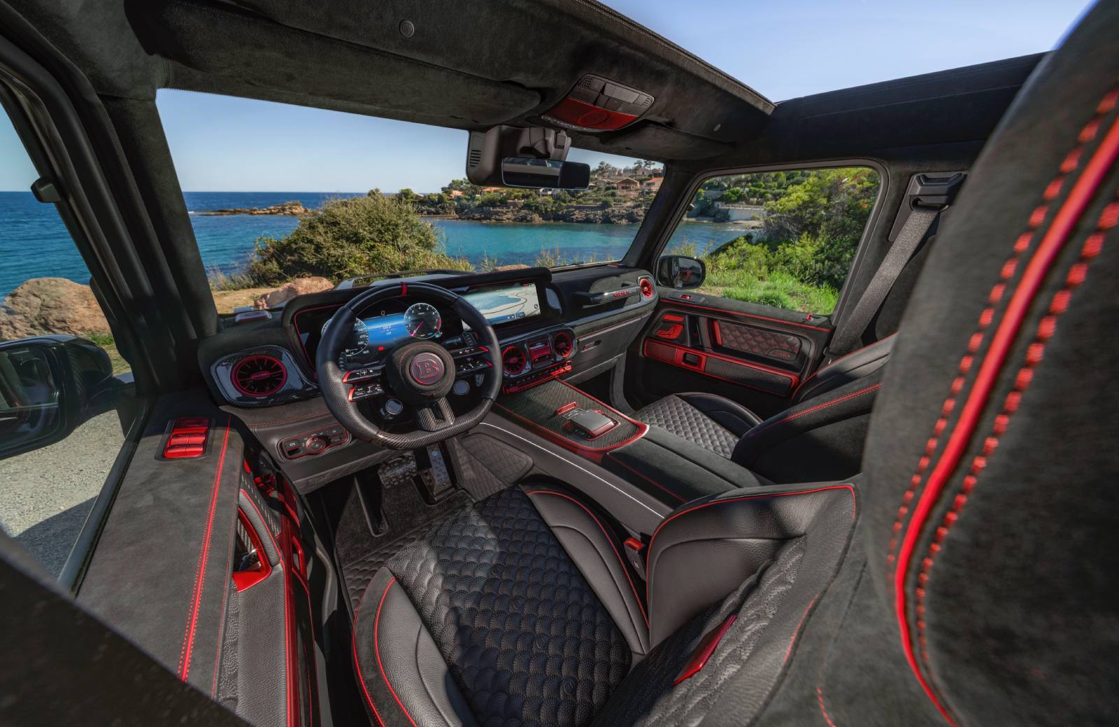Brabus 900 Rocket Cabrio interieur